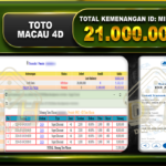 TOTO MACAU 4D 21.000.000
