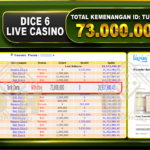 DICE 6 Rp.73.000.000