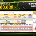 TOGEL SYDNEY Rp.11.000.0000