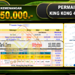 KING KONG 4D GAMES RP 18.950.000