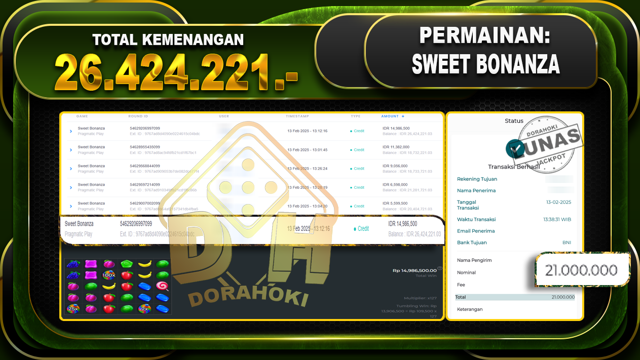 SWEET BONANZA