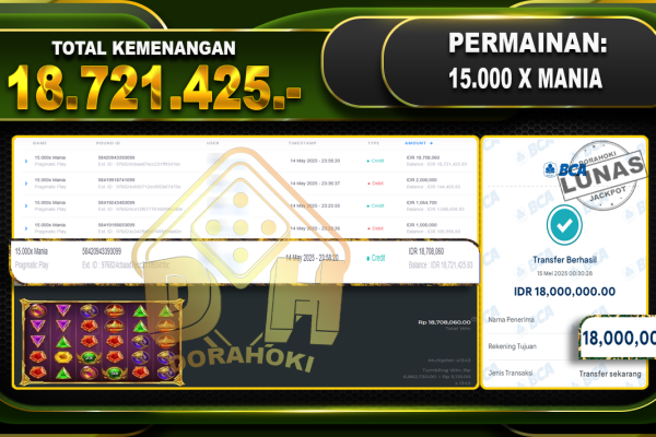 15.000 X MANIA
