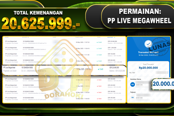 PP LIVE MEGAWHEEL
