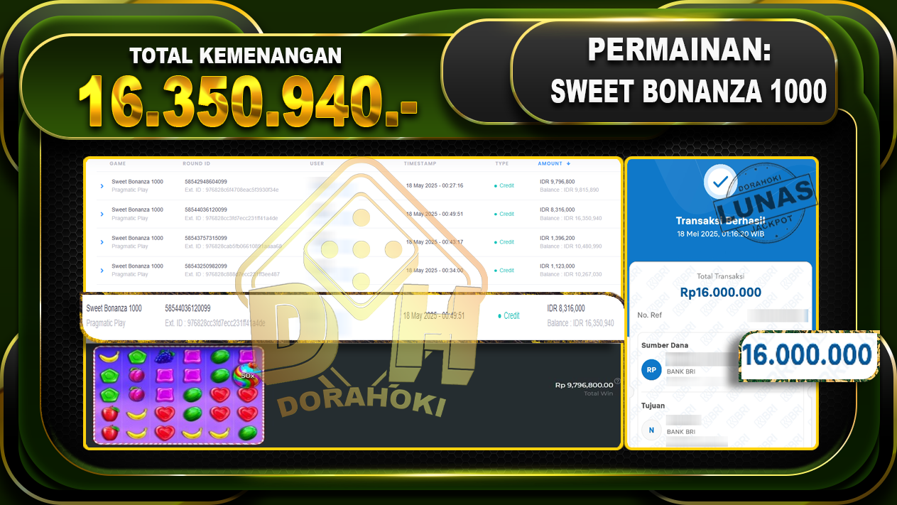 SWEET BONANZA 1000