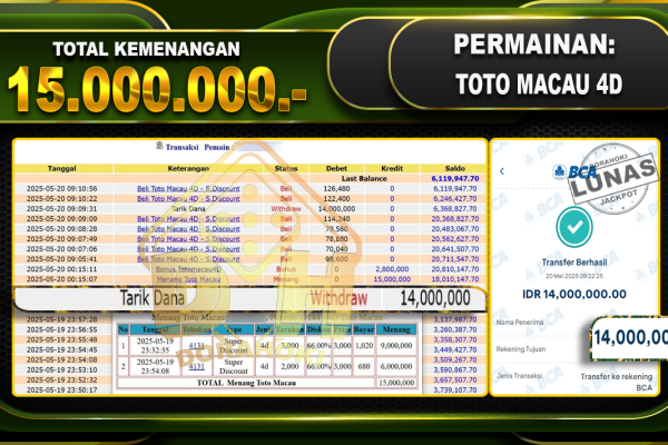 TOTO MACAU 4D