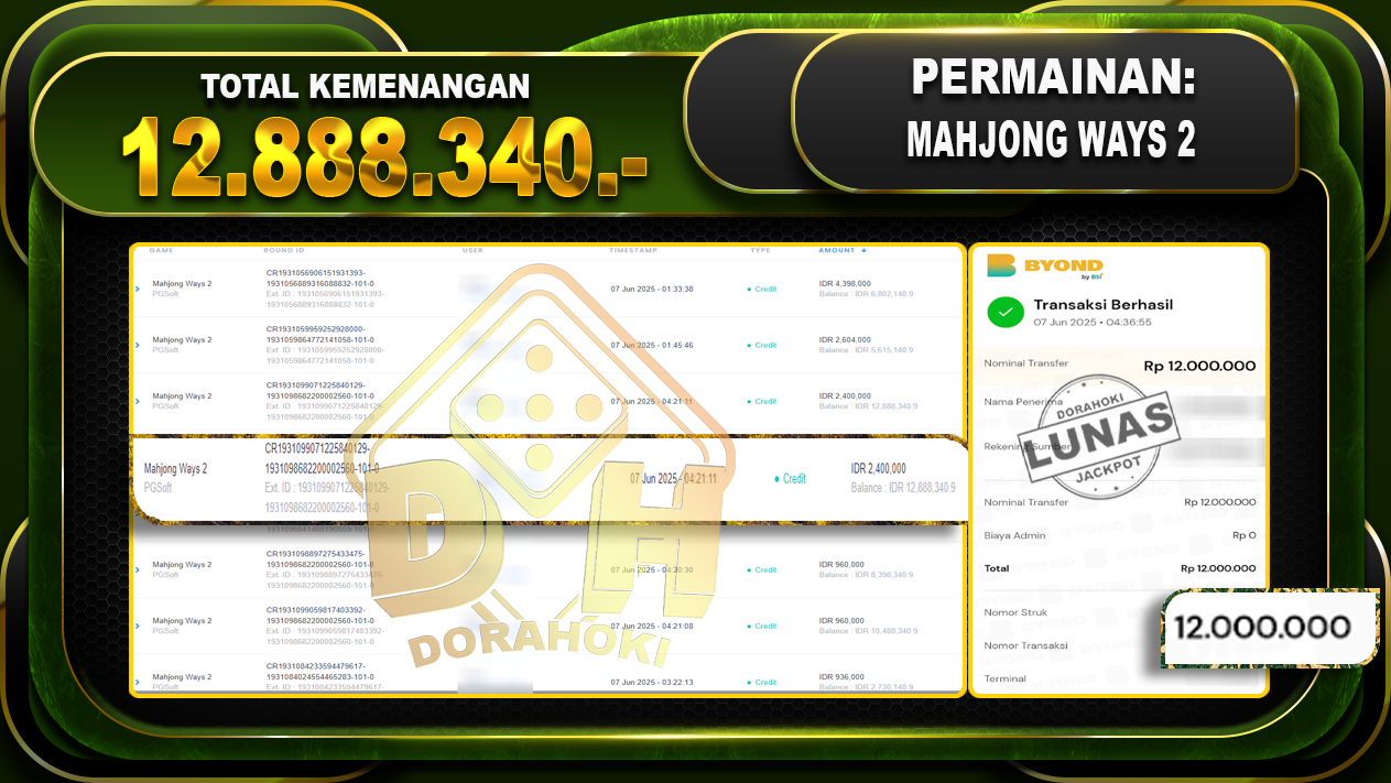 MAHJONG WAYS 2