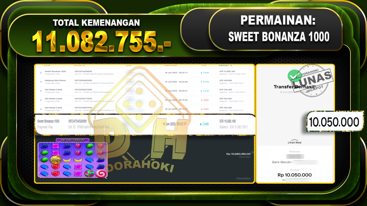 SWEET BONANZA 1000