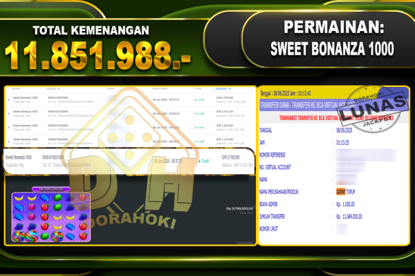 SWEET BONANZA 1000