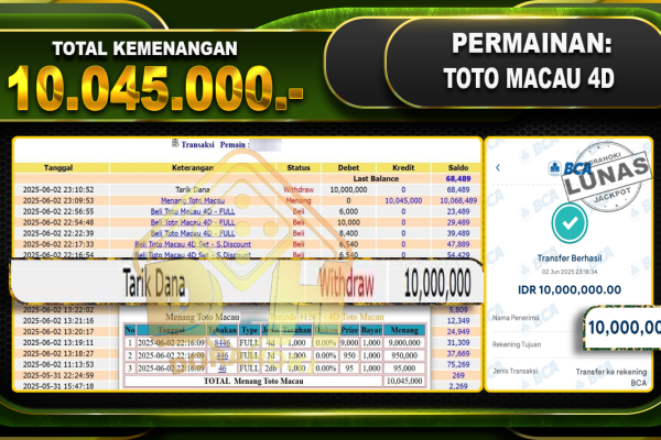 TOTO MACAU 4D