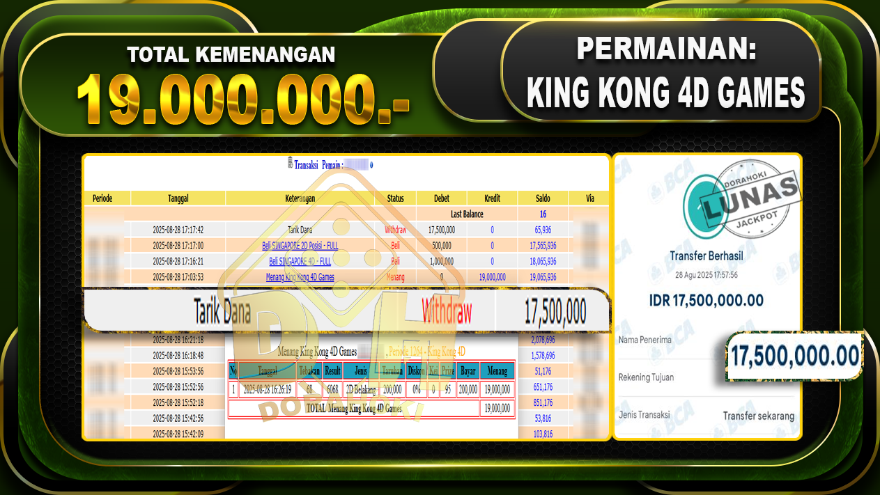 KING KONG 4D